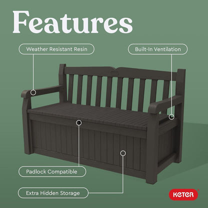 Keter Eden Bench 265L Outdoor