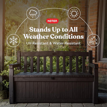 Keter Eden Bench 265L Outdoor